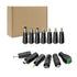 Belker Universal 5V DC 5.5 2.1mm Jack Charging Cable, USB to DC Power Cable with 14 Interchangeable Plugs, Max 3A