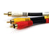 Monoprice 102196 3-Feet Triple RCA Stereo Video Dubbing Composite Cable