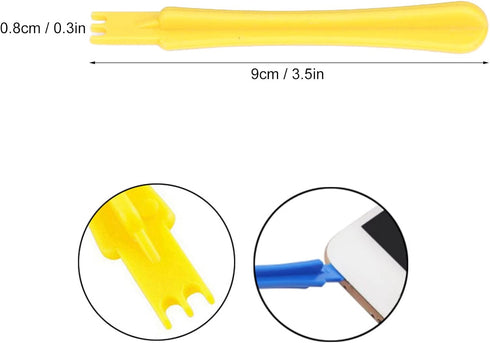 Disassembly Tools, 19 Piece Plastic Spudger Set for Mobile Phones, Laptops, Glasses