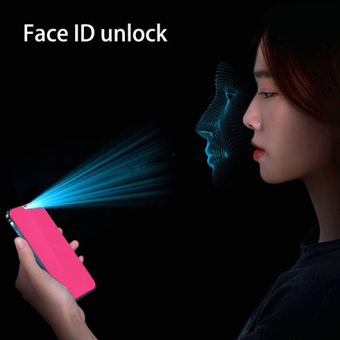 iPhone 12 / 12 Pro 6.1" 2-Piece Anti-Spy Tempered Glass Screen Protector - Mirror Gradient, Anti-Blue, Privacy
