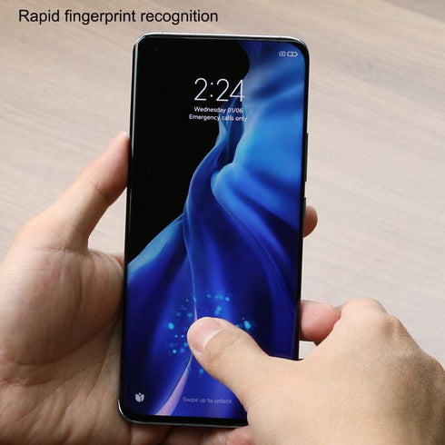 Ibywind 2 Pcs Screen Protector for Xiaomi Mi11 5G 6.81", with Camera Lens Protector and Back Film, Bubble Free