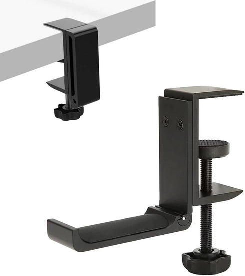 Weiyichuang Adjustable Headphone Stand, Foldable Hanger, Desk Hook for Headphones