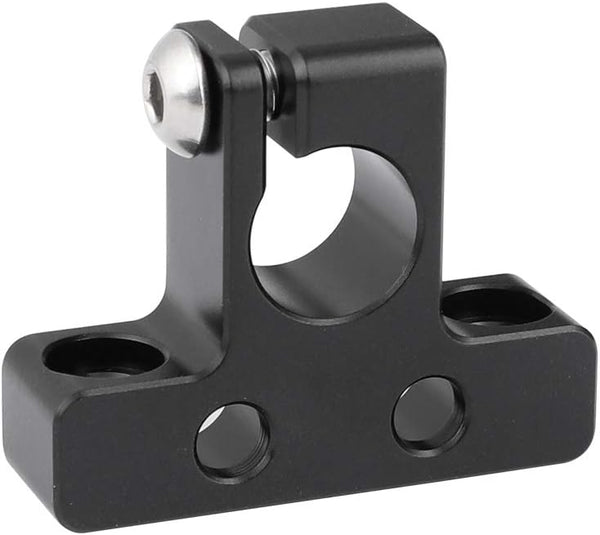 CAMVATE 15mm Single Rod Clamp with 1/4"-20 Unthreaded Mounting Points - 2318