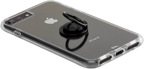Case-Mate Phone RINGS Holder, Universal Phone Grip Stand in Solid Black