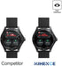 Screen Protector for IDW18 Fitness Smart Watch, 9H Tempered Glass Protective Film Compatible with Quican IDW18 / TOOBUR