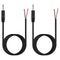 Fancasee 2 Pack 6 ft Replacement 3.5mm Male Plug to Bare Wire Open End Audio Cable Repair