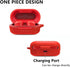 TOZO NC9 Compatible Case, Anti-Lost Shockproof Portable Silicone Protective Cover (Red)