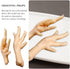2 5.82X1.88X1.18 Inch Kisangel Realistic Chicken Feet Model Pcs Faux Food Display Props for Photography Kitchen Decor