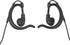 Ptt Mic Earpiece Two Way Radio Headset Ear Clip Wrap Around Earphone for Midland Walkie Talkie AVPH4(Black,Wired)