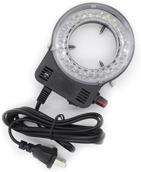 MIACIA Microscope LED Ring Light Illuminator Stereo Microscope Adjustable Stereo Zoom Camera Light