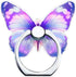 Cute Butterfly Cell Phone Ring Holder Stand, 360° Rotation Grip Compatible with All Smartphones & Tablets (1 Pack