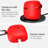 Miimall Compatible JBL Tune Flex Protective Silicone Case Cover - Red