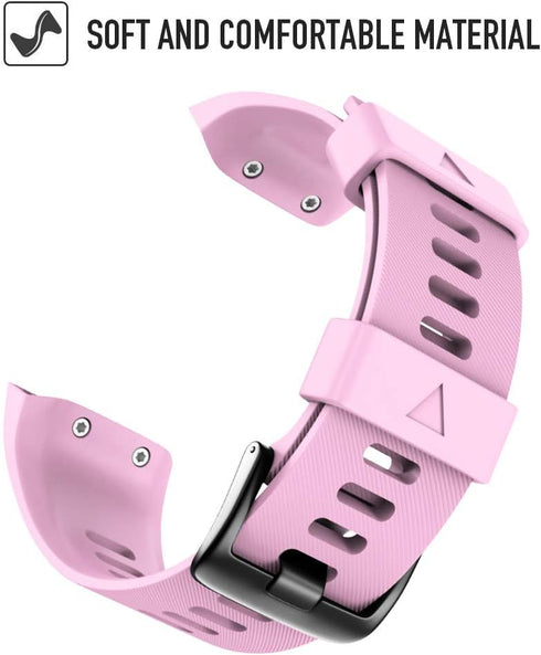 NotoCity Soft Silicone Replacement Watch Strap for Garmin Forerunner 35 Smartwatch