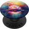 Lotus Flower Yoga Meditation Watercolor, PopSockets Swappable PopGrip