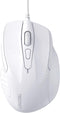 TECKNET USB Wired Mouse, 6-Button Corded Mouse with 4 Adjustable DPI, Ergonomic Design for Laptop, PC, Mac (LT.White)