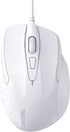 TECKNET USB Wired Mouse, 6-Button Corded Mouse with 4 Adjustable DPI, Ergonomic Design for Laptop, PC, Mac (LT.White)