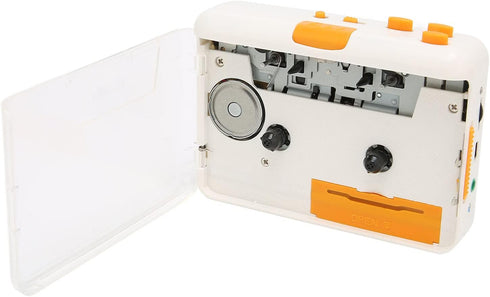 Cassette Tape-To-MP3 USB Tape Converter Player, Portable Plug And Play Capture Device With Software For CD Burning