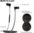 Joymiso Tangle Free Earbuds for Kids Women Small Ears with Case, Comfortable Lightweight in Ear Headphones, Flat Cable