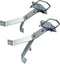 Skywalker 8” Heavy-Duty Wall Mount Pair for TV Antenna Mast | (2) Brackets with Lag Bolts