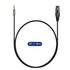 J&D XLR to 3.5mm Microphone Cable, 3 Feet PVC Shelled XLR Female to 1/8 inch TRS Male Balanced Cable