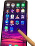 BoxWave Stylus Pen Compatible with iPad (1st Gen 2010) - EverTouch Slimline Capacitive Stylus, Slim Barrel Capacitive Stylus with FiberMesh Tip - Crimson Red by BoxWave