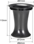uxcell 82mm x 110mm Speaker Port Tube Subwoofer Bass Reflex Box, 1pcs