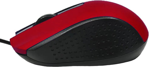 Wired Mouse, Ergonomic Computer Mouse, USB Wired for Right or Left Hand, Durable Clicks for PC, Laptop, Desktop,