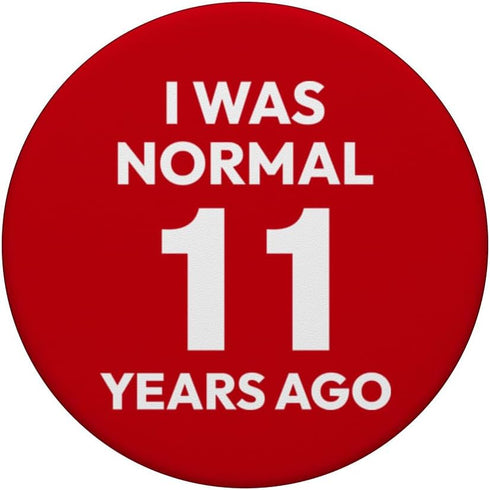 11th Wedding Anniversary Matching PopSockets Standard PopGrip for Husband and Wife
