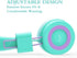 i37 3.5mm MP3/4 ELECDER Kids Headphones Children Girls Boys Teens Foldable Adjustable On Ear Headphones Jack Compatible