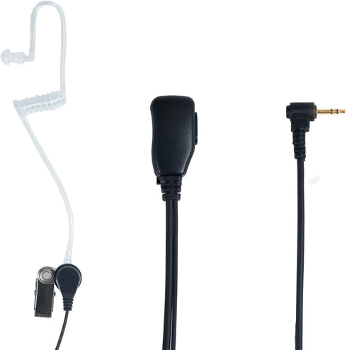 Walkie Talkie Headset for Motorola, Acoustic Tube Earpiece for Talkabout MH230R, T200, T260, T600 Two Way Radio