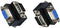 Nightwolf VGA Male to Female 15 Pin SVGA Cable Adapter, 90 Degree Right Angle L Style for PC to Monitor
