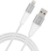 JOBY USB-A to Lightning Cable, 1.2m, MFi Certified, White, for iPhone, iPad, iPod - Charging & Synchronization.