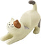 SB Goods Cream Cat with Brown Ear Patch Smartphone Stand