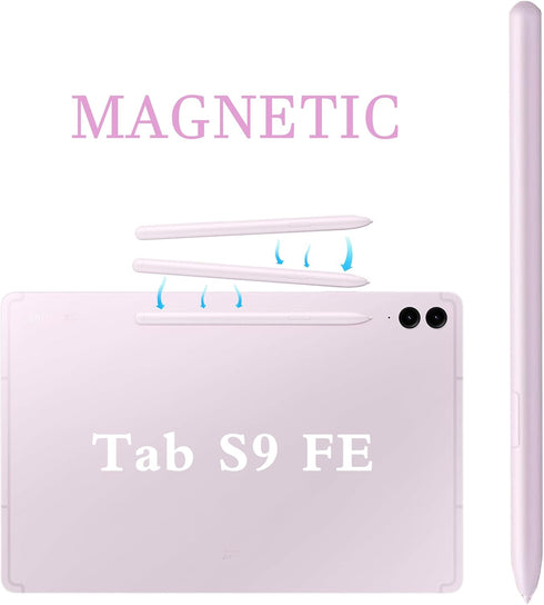 Galaxy Tab S9 FE S Pen Replacement for Samsung Galaxy Tab S9 FE, Stylus Pen with Nibs, Without Bluetooth, Purple