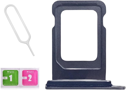 Dual SIM Card Tray Slot Holder Replacement for iPhone 15 Pro 15