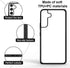 Galaxy A15 5G Case - 5 PCS Soft Slim TPU + Aluminum Blank, DIY Custom, Anti-Scratch, Shockproof, Protective Cover.