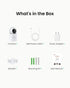 3K 360PTZ Tracking,2.4/5GHz Detection,2-Way Indoor Security Camera Home Baby/Pet Monitor, Auto WiFi, AI Motion & Sound