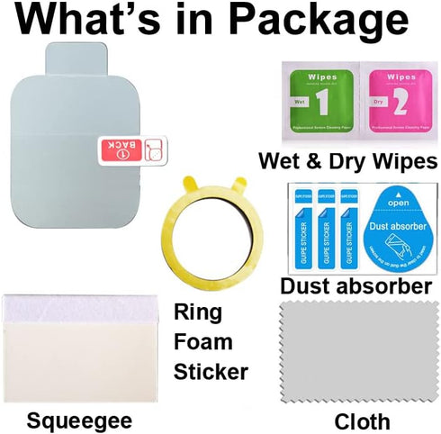 Screen Protector Compatible with SKG R8 and KEEPONFIT IDS01, 1.8” Military Fitness Tracker Smartwatch, Soft TPU, 6