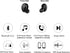 Single Bluetooth Earpiece, 10 Hrs Playtime, Wireless Headphone, Mini Bluetooth Headset Hands-Free Car Earphone, Cell