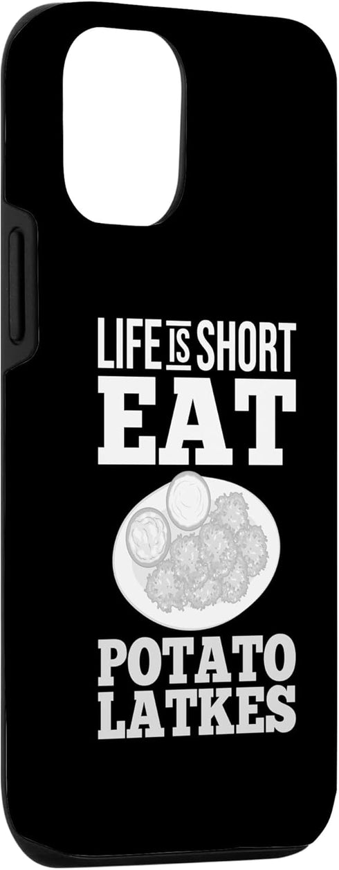 iPhone 14 Case: Potato Latkes Jewish Food Pancake Recipe