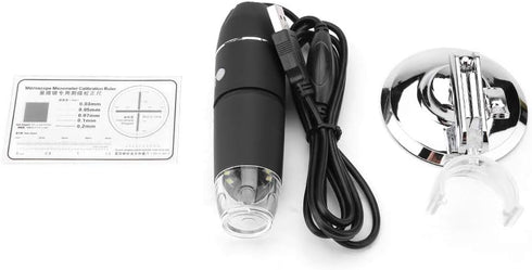 USB Digital Microscope Handheld Electronic Microscope 2.0 Camera, HD 1600X Magnification Endoscope