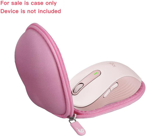 Hermitshell Hard Travel Case for Logitech Signature M650 Wireless Mouse (Pink, Case for M650)