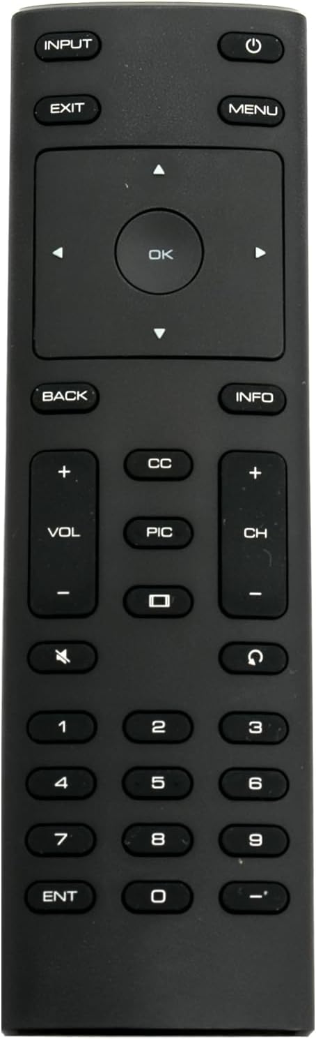 XRT134 Remote Control Replacement for VIZIO HDTV D24HN-E1 D50N-E1 D24HNE1 D50NE1