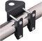 1PCS 3/4 Hole Antenna Roll Bar Mount Bracket with NMO Connector, Horizontal or Vertical Installation on Railing