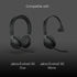 Ear Cushions Pads for Jabra Evolve2 65, Elite 45h, Evolve2 40, 2-Pack Replacement Leatherette Ear Cushions