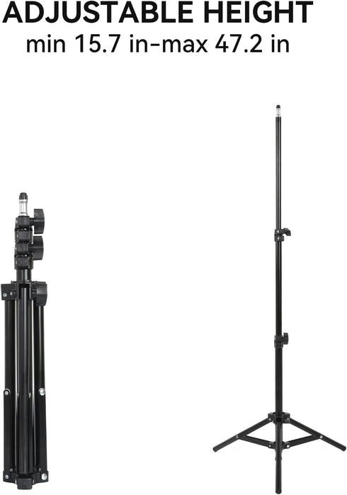 UTEBIT 43"/110cm 5 1 Photography Reflector with Stand & Clamp, Collapsible Light Reflector with Bag in Multi Disc