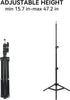 UTEBIT 43"/110cm 5 1 Photography Reflector with Stand & Clamp, Collapsible Light Reflector with Bag in Multi Disc