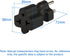 TEWOXIN 3 5-15P 5-20R/6-15R/6-20R Adapter,4-in-1 15A 20A 125V 250V PCS NEMA to Power Converter for Server Rack,EV