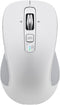 Wireless Bluetooth Mouse (USB + BT1 + BT2), Full Size, Multi-Device Silent Mouse for Computer, Laptop, iPad, MacBook