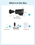Tonton 2Pack LED IR Illuminator, 90 Degree 100Ft Infrared Flood Light for CCTV Security Cameras, Dome and Bullet
